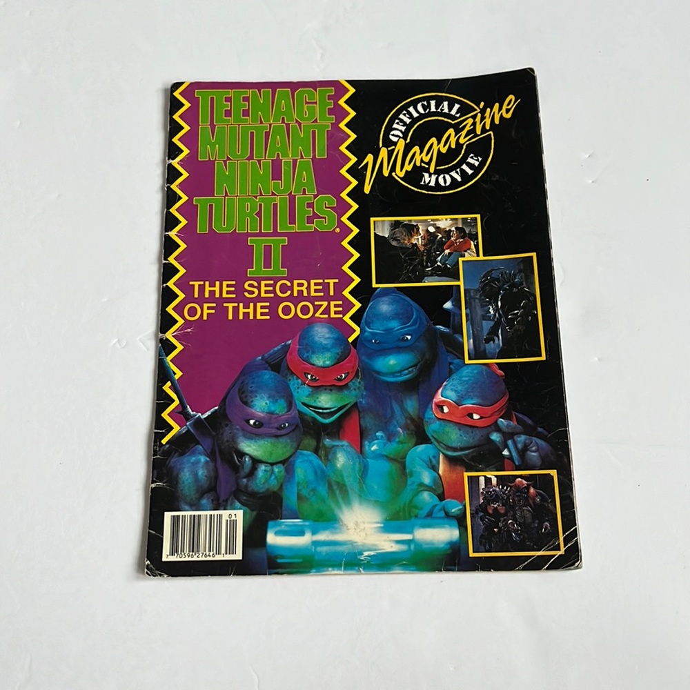 Teenage Mutant Ninja Turtles 2 Official Magazine Movie / 1991